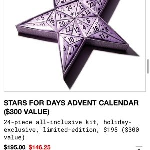 Stars for days advent calendar